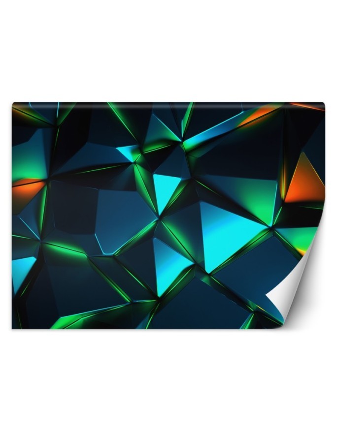 Fototapeta na ścianę - Geometryczne kształty 3D | FEEBY