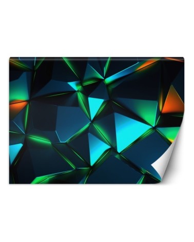 Fototapeta na ścianę - Geometryczne kształty 3D | FEEBY