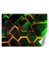 Nowoczesna fototapeta na ścianę - Neonowa tekstura 3D | FEEBY