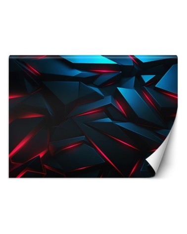 Fototapeta do salonu - Abstrakcyjne tekstury kształty 3D | FEEBY