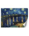Fototapeta reprodukcje artystów - Gwiaździsta noc nad Rodanem - V. van Gogh | FEEBY