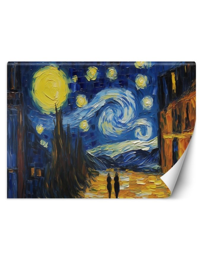 Fototapeta na ścianę - Gwiaździsta noc - V. van Gogh | FEEBY