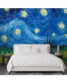 Fototapeta reprodukcje artystów - Gwiaździsta noc - V. van Gogh | FEEBY