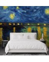 Fototapeta na ścianę - Gwiaździsta noc nad Rodanem - V. van Gogh | FEEBY