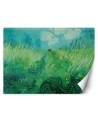 Fototapeta do sypialni - Pole z zieloną pszenicą - V. van Gogh | FEEBY