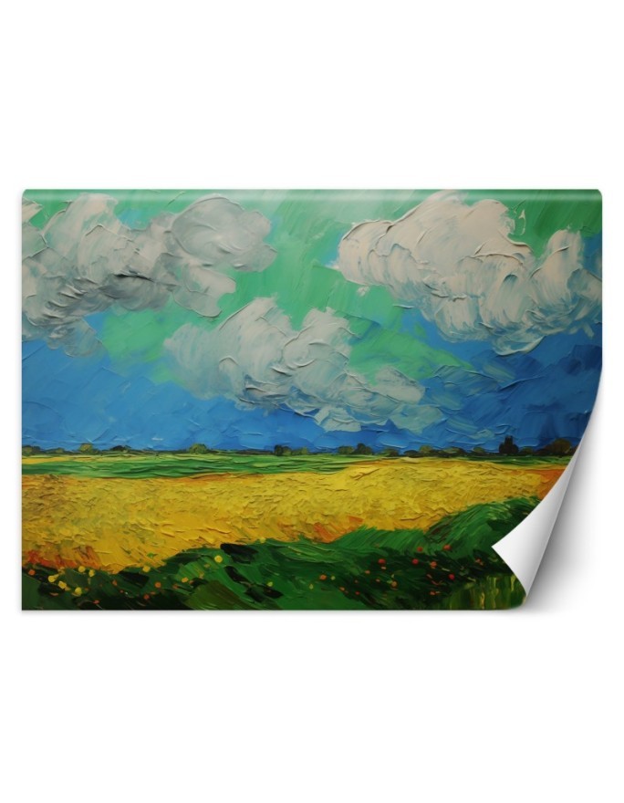 Fototapeta na ścianę - Pole pszenicy - V. van Gogh | FEEBY