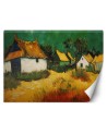 Fototapeta na ścianę - Chaty kryte strzechą - V. van Gogh | FEEBY