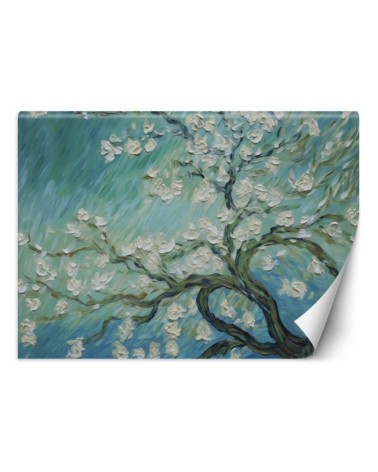 Fototapeta do salonu - Kwitnący migdałowiec - V. van Gogh | FEEBY
