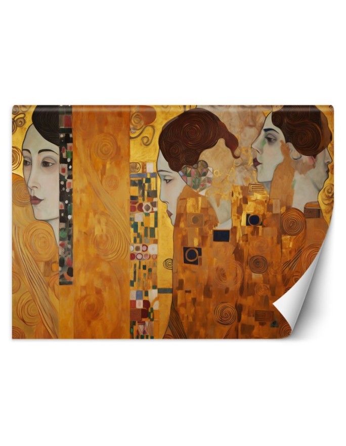 Fototapeta na ścianę - Złoty portret kobiety - G. Klimt | FEEBY