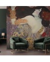 Fototapeta do salonu - Inspiracja z kobietą - G. Klimt | FEEBY
