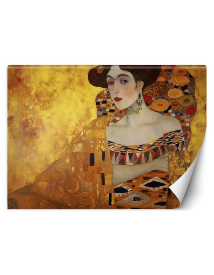Fototapeta na ścianę - Złoty portret kobiety - G. Klimt | FEEBY
