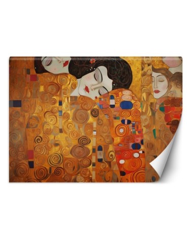 Fototapeta do sypialni - Piękne kobiety abstrakcja - G. Klimt | FEEBY