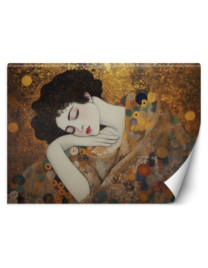 Fototapeta na ścianę - Kobieca twarz - G. Klimt | FEEBY