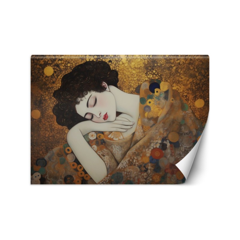 Fototapeta na ścianę - Kobieca twarz - G. Klimt | FEEBY