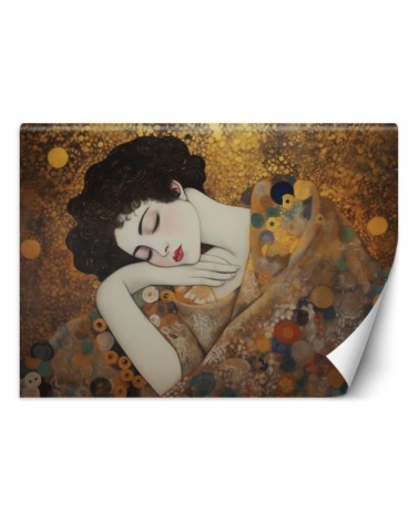 Fototapeta na ścianę - Kobieca twarz - G. Klimt | FEEBY
