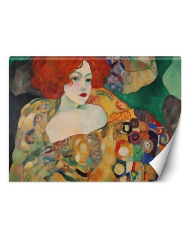 Fototapeta do sypialni - Rudowłosa kobieta - G. Klimt | FEEBY