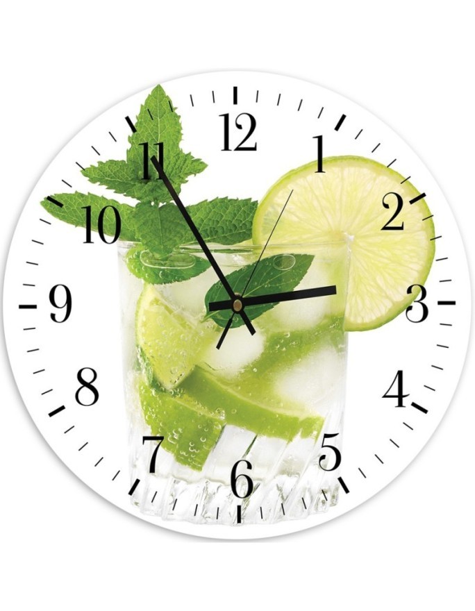 Obraz z zegarem Mojito - feeby.pl