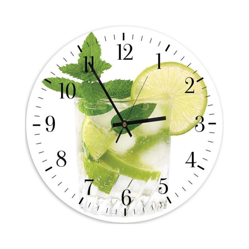 Obraz z zegarem Mojito - feeby.pl