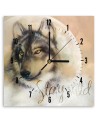 Obraz z zegarem Stay wild - feeby.pl