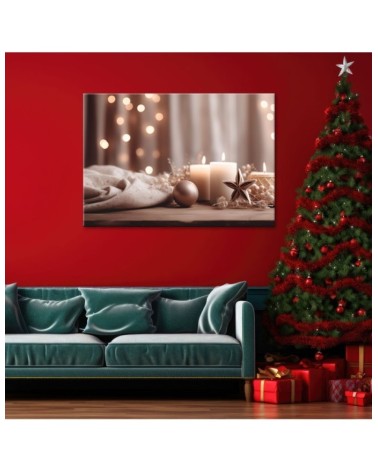 Dekoratives Leinwandbild - Weihnachtsdekoration | Feeby