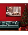 Christmas canvas art - Canvas wall painting | FEEBY