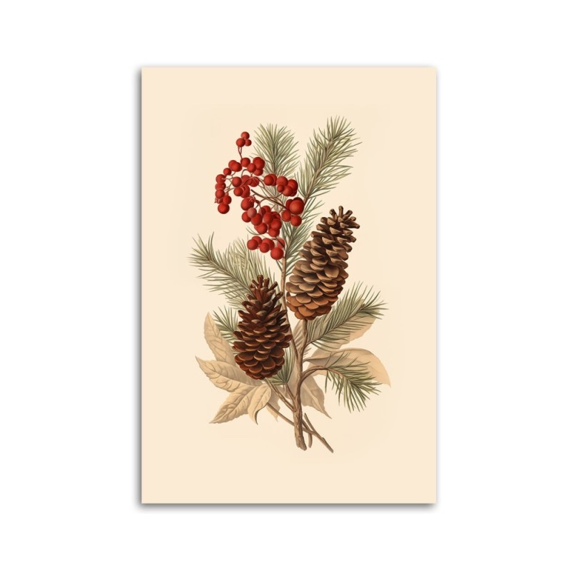 Leinwandbild - Weihnachtsbaumschmuck | Feeby