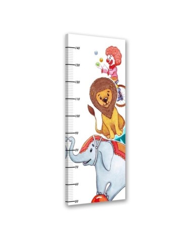 Bild auf Leinwand - misst Clown und Tiere | Feeby