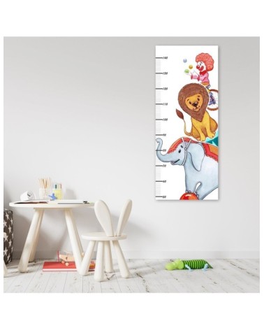 Bild auf Leinwand - misst Clown und Tiere | Feeby