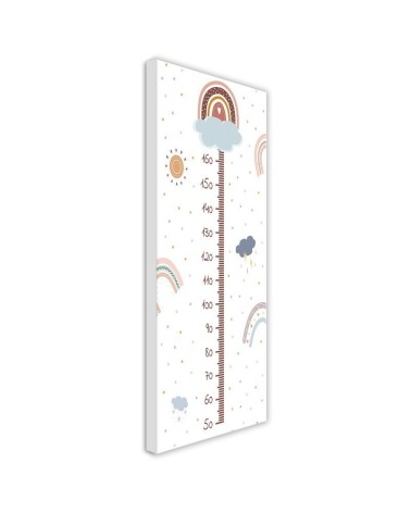 Modernes Wandbild - Kopf in den Wolken | Feeby