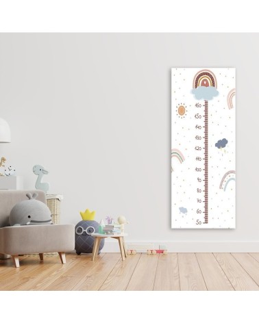 Modernes Wandbild - Kopf in den Wolken | Feeby