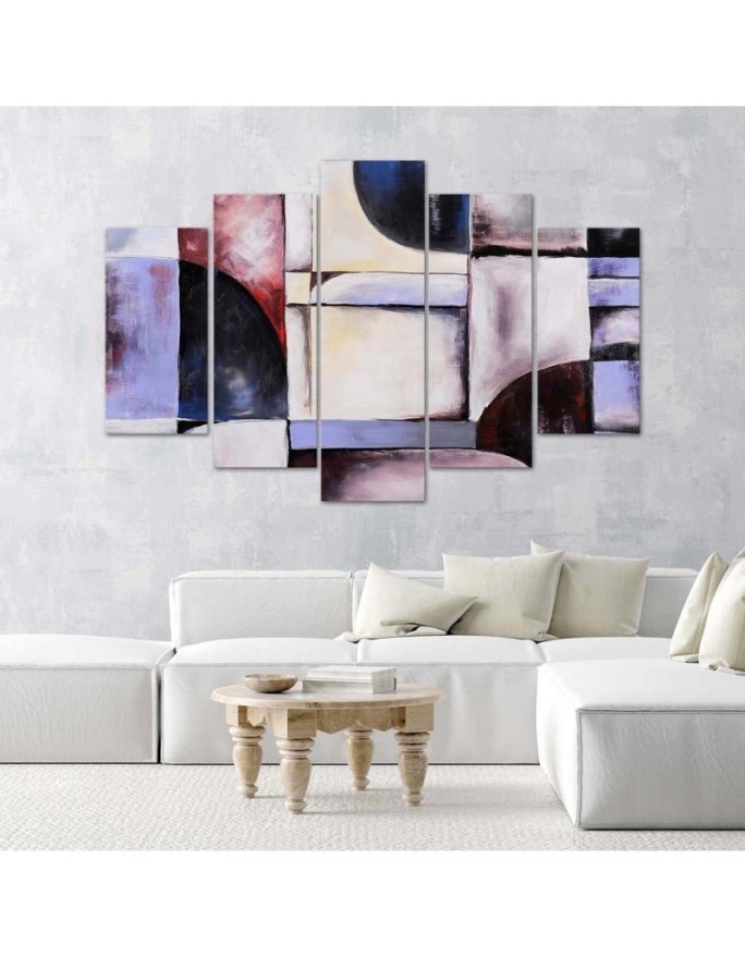 Canvas prints Abstraction modern for living room wall | FEEBY