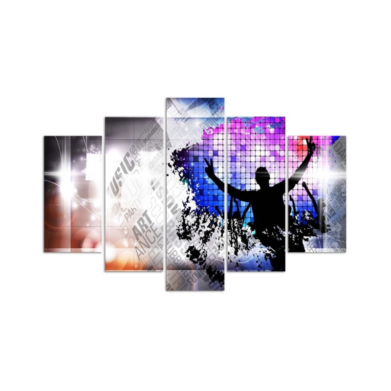 Bild auf Leinwand - Pop Art Tanz | Feeby