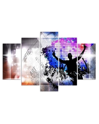 Bild auf Leinwand - Pop Art Tanz | Feeby