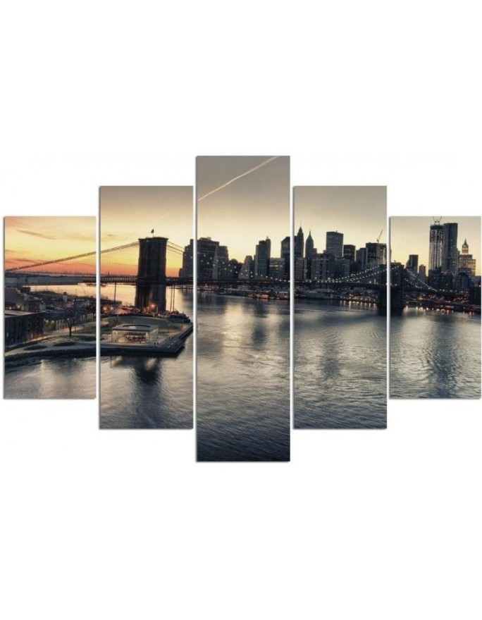 Obraz do salonu Brooklyn Bridge Nowy Jork | FEEBY