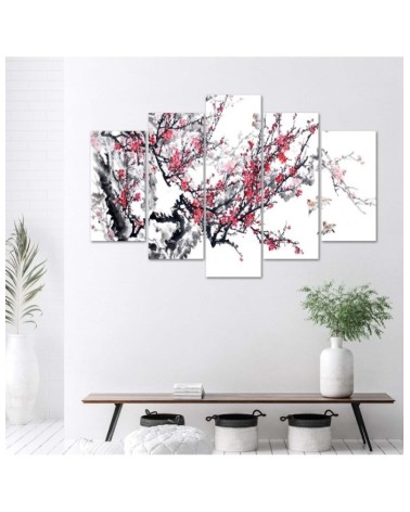 Leinwandbild - Japanische Kirschblüte | Feeby