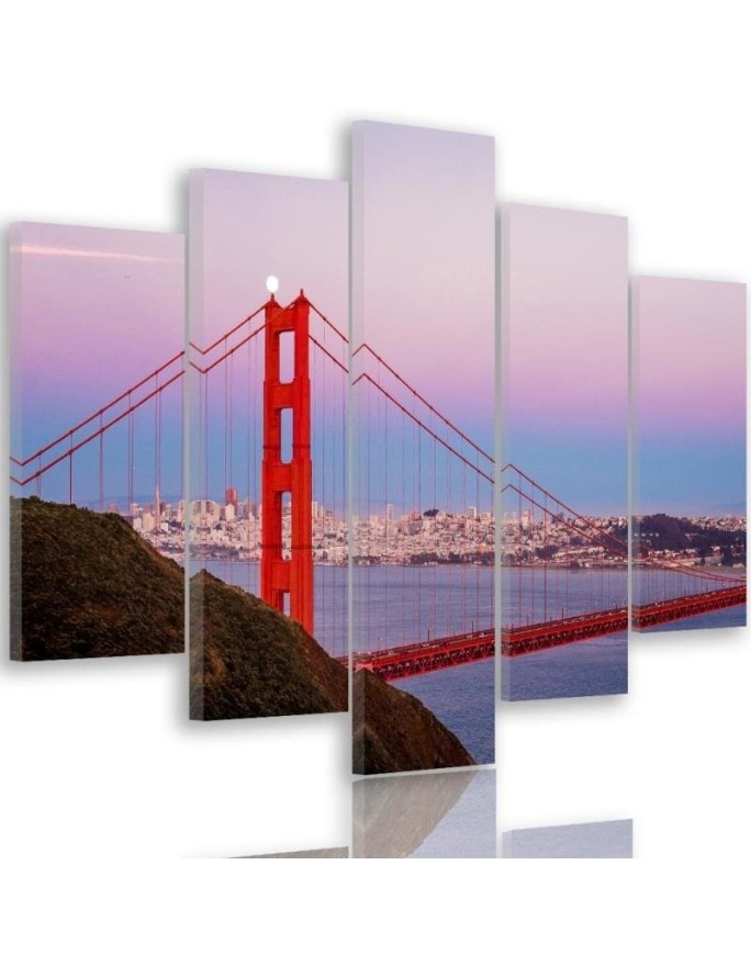 Leinwandbild modern - Golden Gate Bridge | Feeby