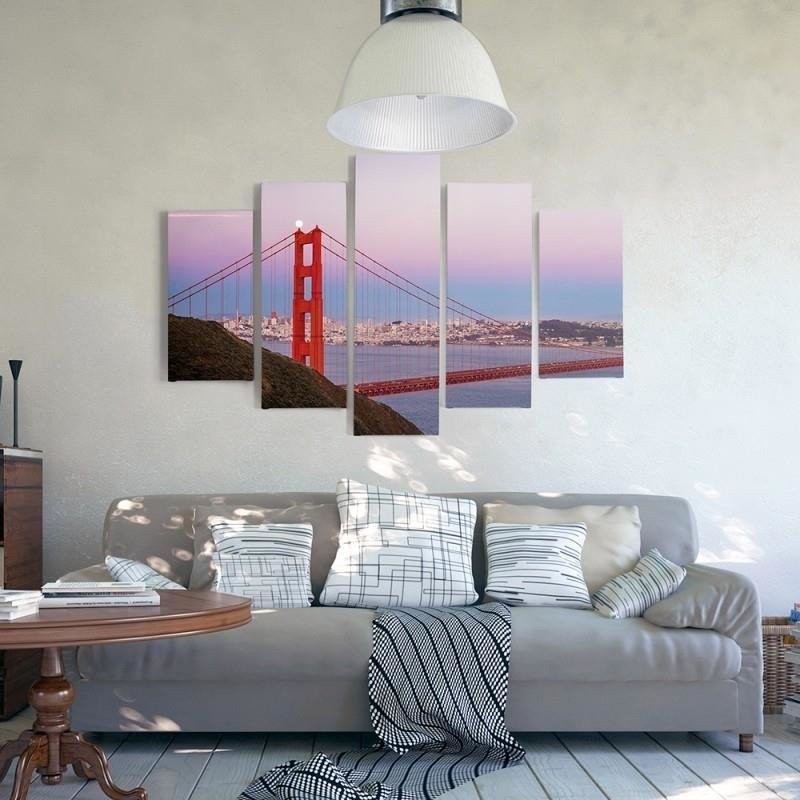 Leinwandbild modern - Golden Gate Bridge | Feeby
