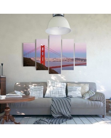 Leinwandbild modern - Golden Gate Bridge | Feeby
