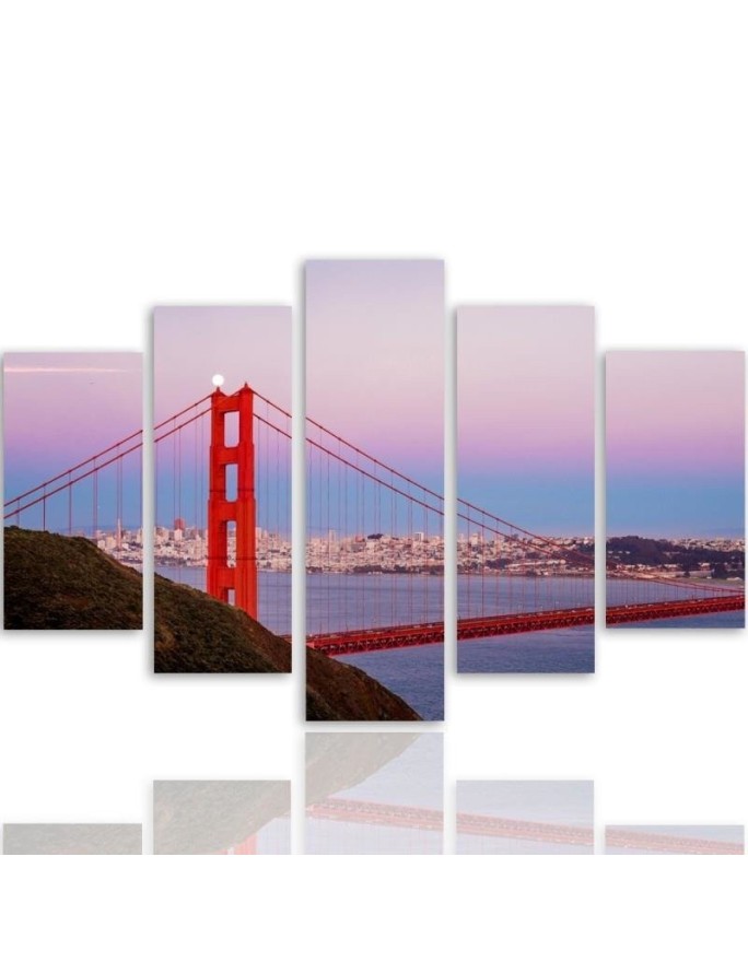Obraz na ścianę Most Golden Gate dekoracyjny | FEEBY
