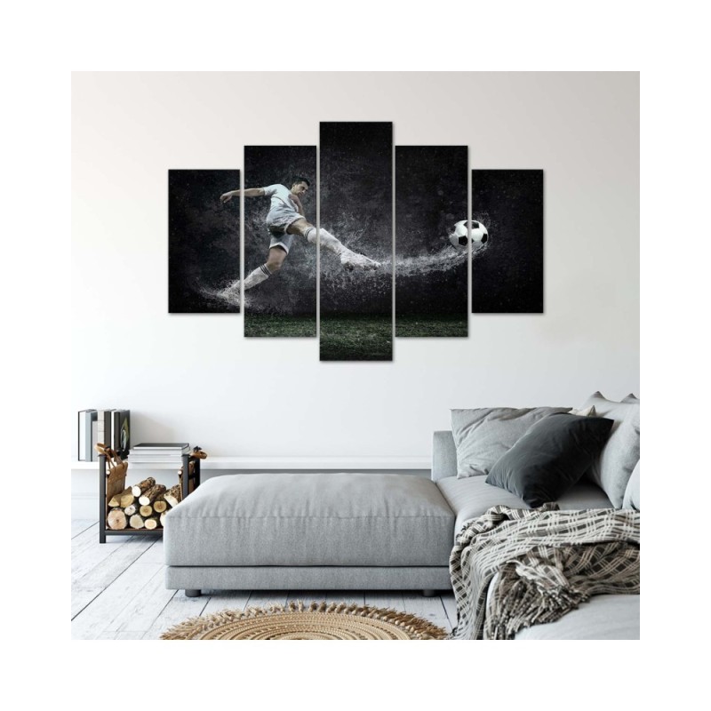 Leinwandbild - Fußball-Sportstadion | Feeby