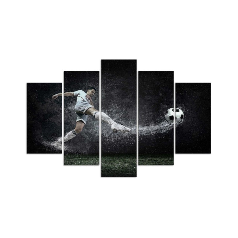 Leinwandbild - Fußball-Sportstadion | Feeby