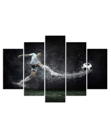 Leinwandbild - Fußball-Sportstadion | Feeby