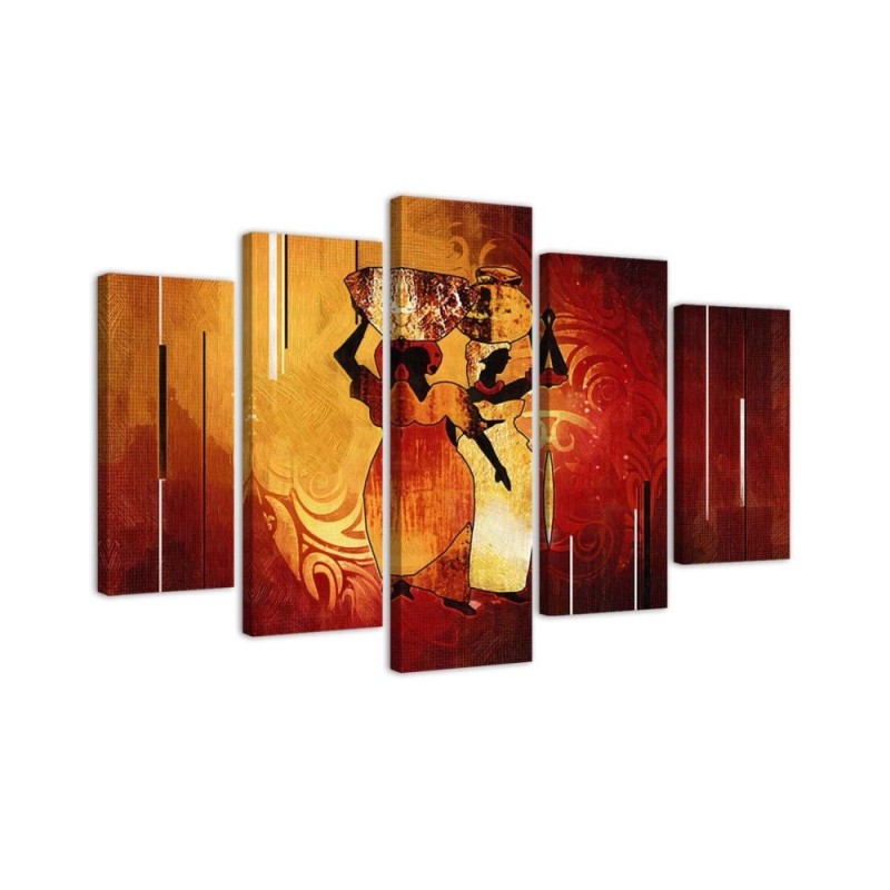 Bild auf Leinwand - Afrika Frauen | Feeby