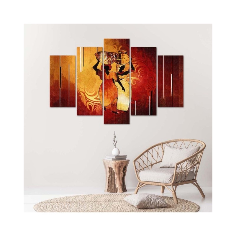 Bild auf Leinwand - Afrika Frauen | Feeby