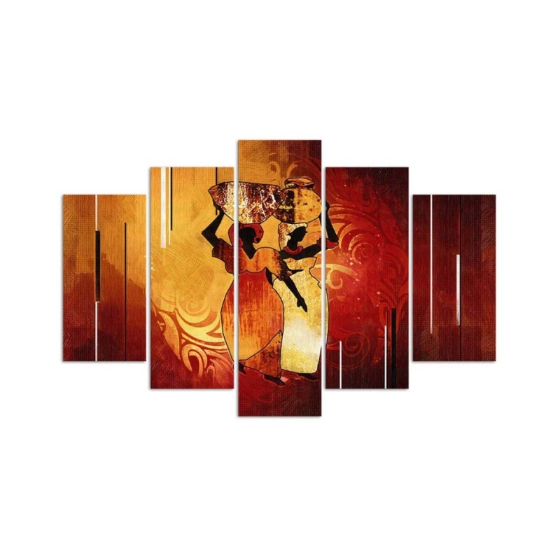 Bild auf Leinwand - Afrika Frauen | Feeby