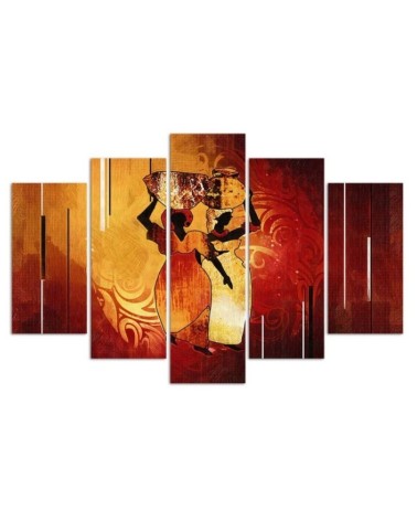 Bild auf Leinwand - Afrika Frauen | Feeby