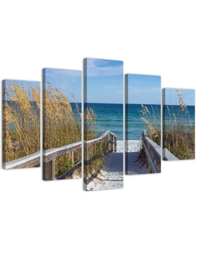 Bild auf Leinwand - Meer Strand Natur | Feeby