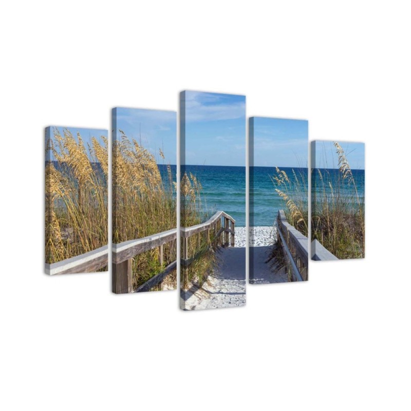 Bild auf Leinwand - Meer Strand Natur | Feeby