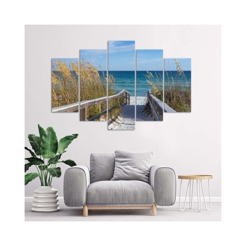 Bild auf Leinwand - Meer Strand Natur | Feeby