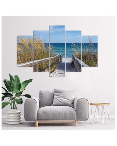 Bild auf Leinwand - Meer Strand Natur | Feeby